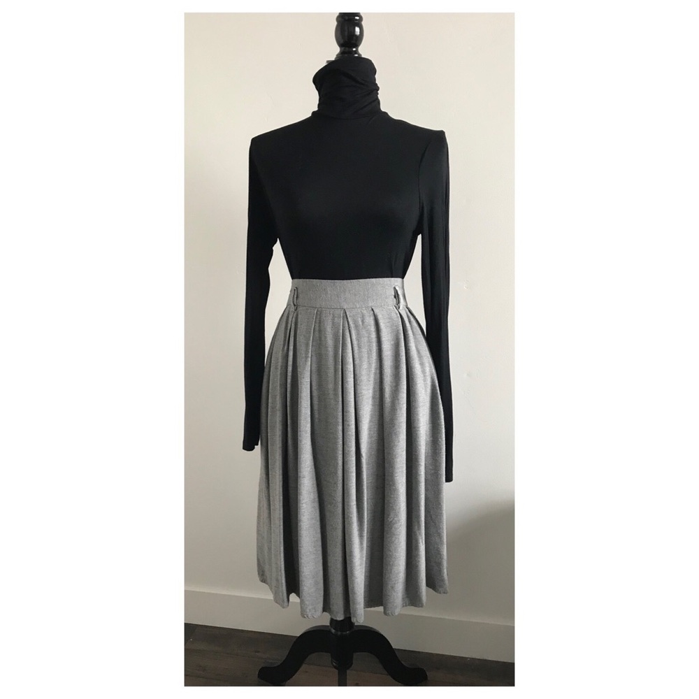 Zara basic midi skirt